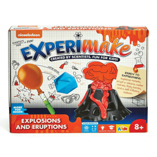 Nickelodeon Experimake Set Shkencor për Shpërthime Vullkanike