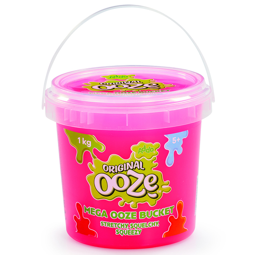 Original Ooze – Kova Gjigante me Slime ngjyre pembe