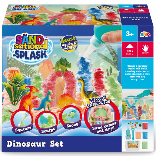 SANDsational Set Krijimi me Dinosaur