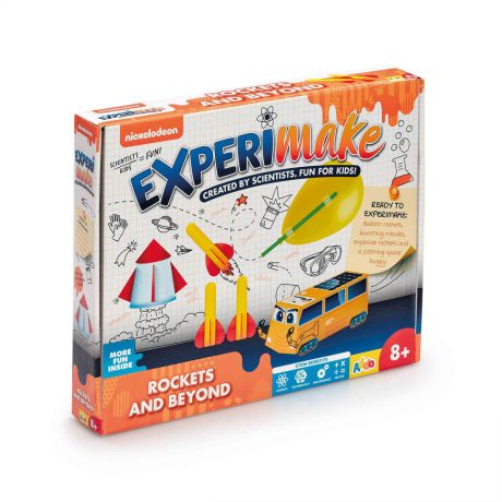 Set shkencor Nickelodeon Experimake: Raketa dhe Më Gjerë (Rockets and Beyond Science Kit)