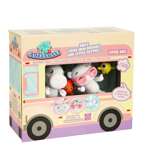 Set kreativ Cutesville Cutie Bus