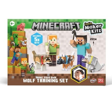 Set ndërtimi Minecraft Make Your Own Wolf