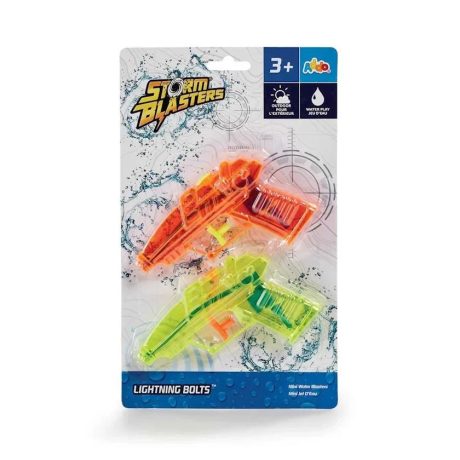 Set pistoleta uji Storm Blaster Lightning Bolts V2 (stilet ndyshojnë)