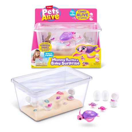 Pets Alive Mommy Turtle and Baby Surprise – Kafshë Elektronike nga ZURU