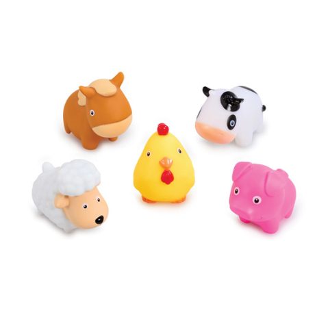 Little Lot Bath – Set lodrash spërkatëse për banjë me kafshë ferme