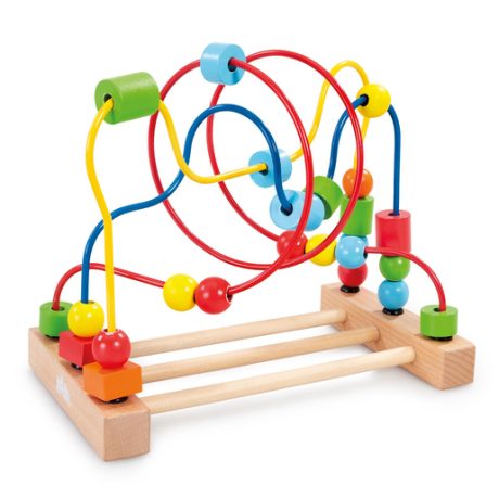 Lojë labirint prej druri Addo Woodlets Bead Maze