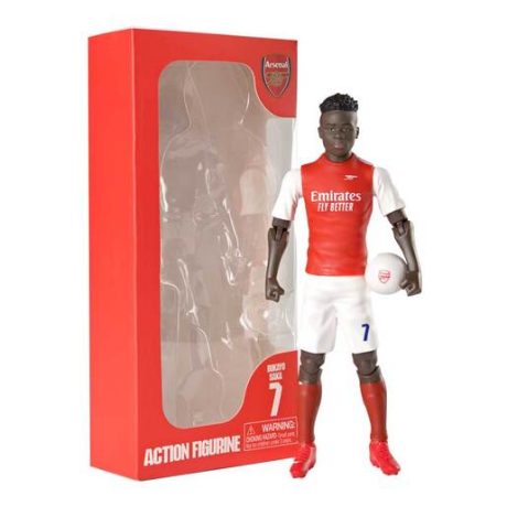 Figurina 20cm e Bukayo Saka me uniformën e Arsenalit